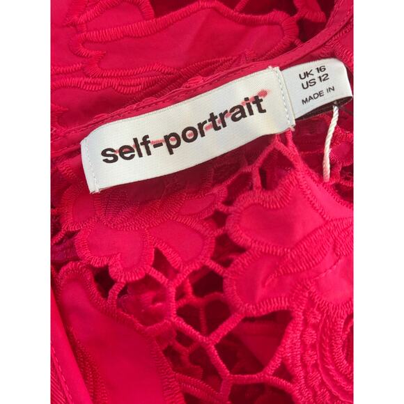 SELF-PORTRAIT Poppy Midi Dress - Picture 6 of 10